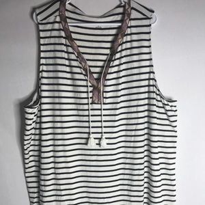 Sleeveless knit dress